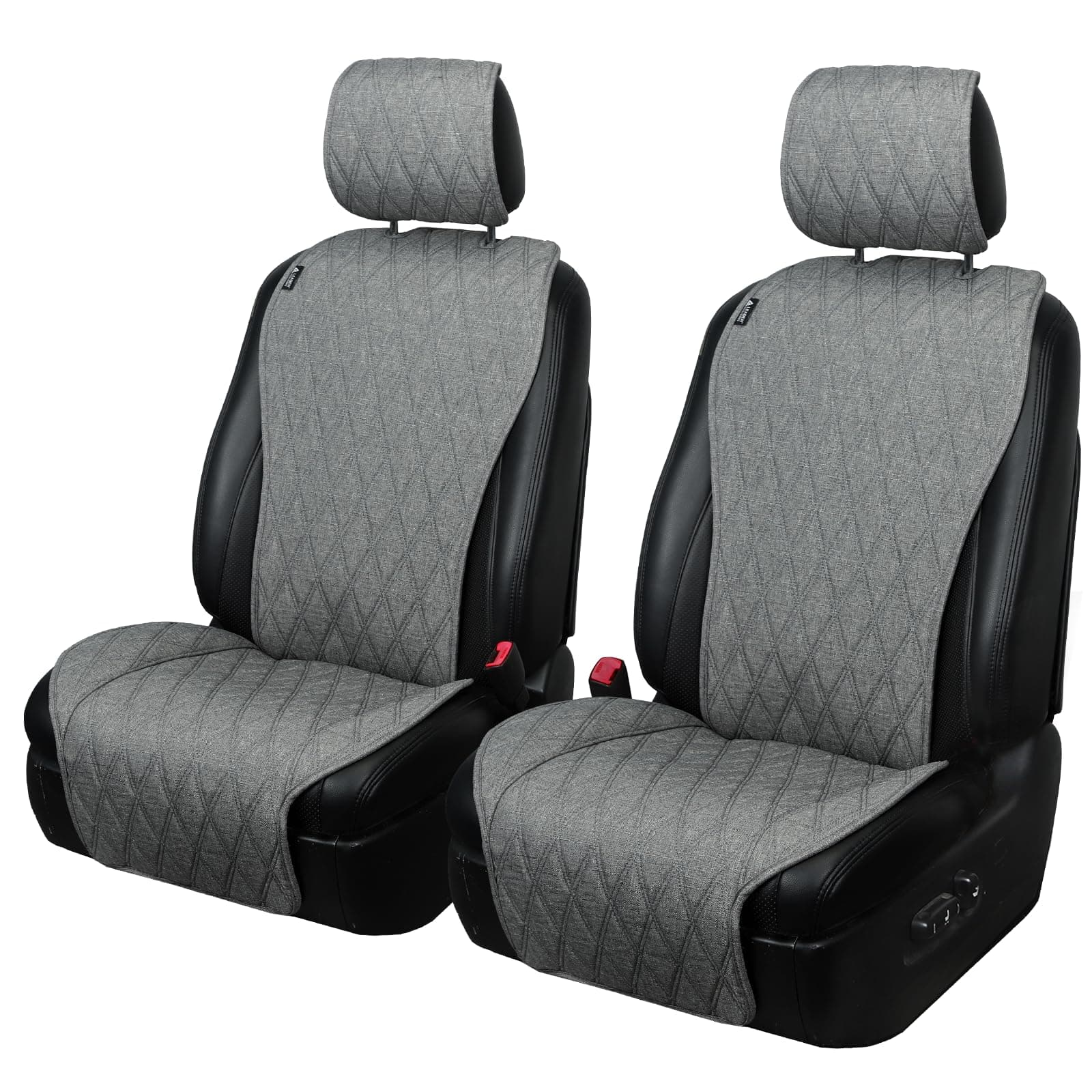 🚗🌟 Leader Accessories 2er-Set universelle PKW-Sitzauflagen Vordersitz