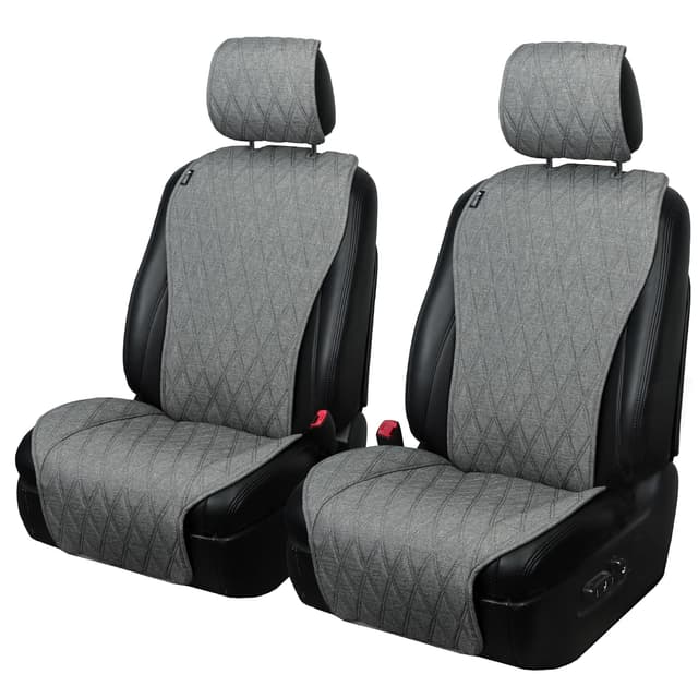 🚗🌟 Leader Accessories 2er-Set universelle PKW-Sitzauflagen Vordersitz