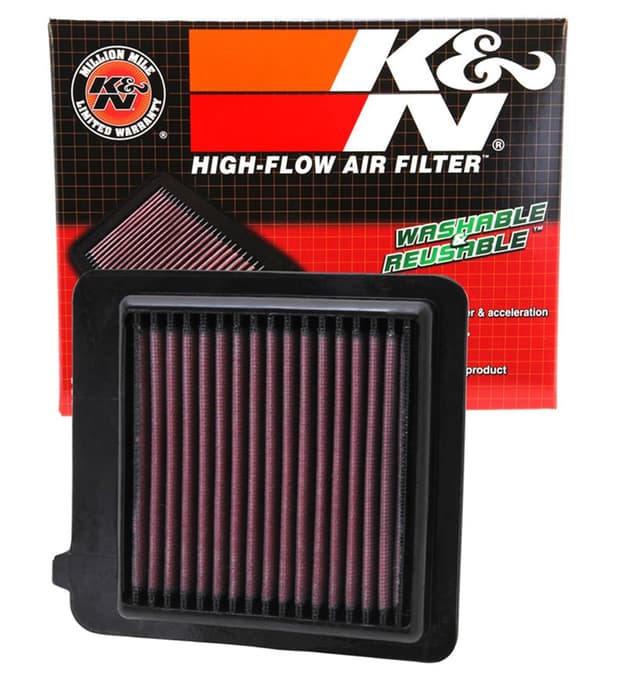 K&N 33-2459 Motorluftfilter: Hochleistung, Prämie, Abwaschbar, Ersatzfilter, Erhöhte Leistung, 2010-2016 CR-Z 🚗💨