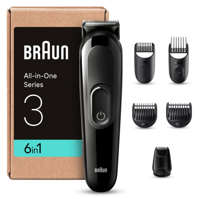 🔥 Braun Series 3 All-In-One Bartpflege Bodygroomer Set - 6-in-1 Barttrimmer! 🧔