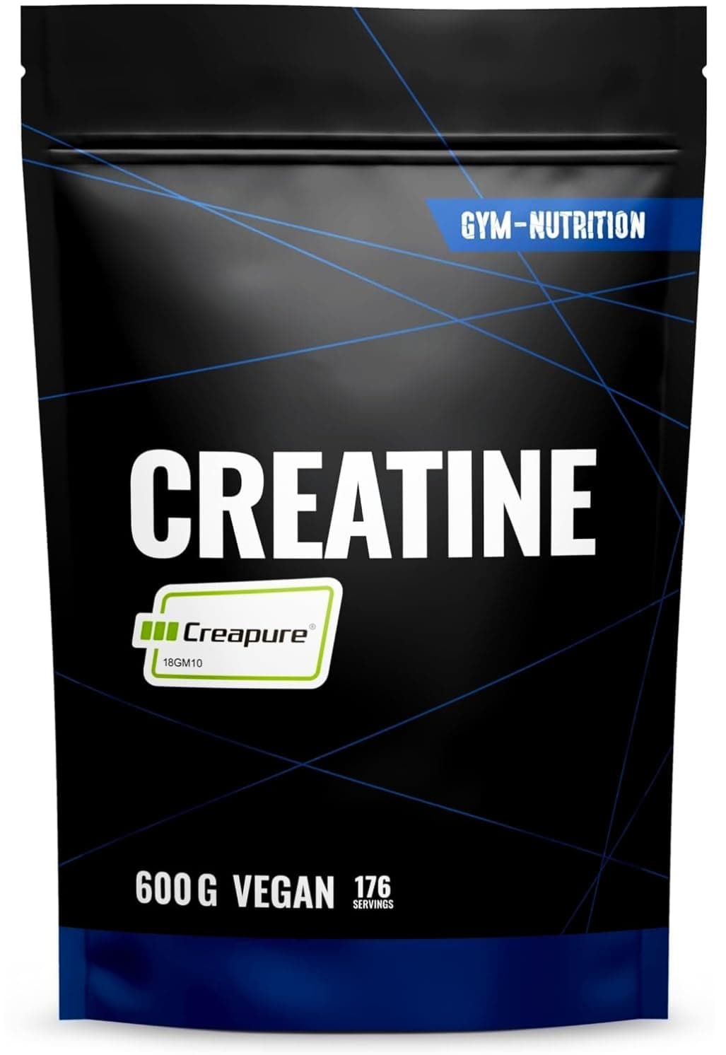Creapure® Creatine Monohydrat Pulver 600g 🏋️‍♂️🌱 - Ultra Reines Kreatin Monohydrat 🥇 - Optimal Hochdosiert - 100% Vegan