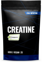 Creapure® Creatine Monohydrat Pulver 600g 🏋️‍♂️🌱 - Ultra Reines Kreatin Monohydrat 🥇 - Optimal Hochdosiert - 100% Vegan