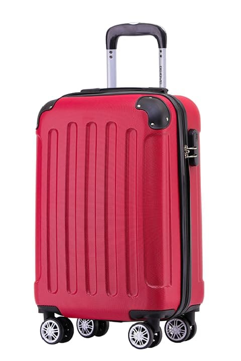 🛄🌟 BEIBYE Hartschalen-Koffer Trolley Rollkoffer Reisekoffer Handgepäck 4 Rollen (M-L-XL-Set) (Chillired, M) Chillired M 🌟🛄