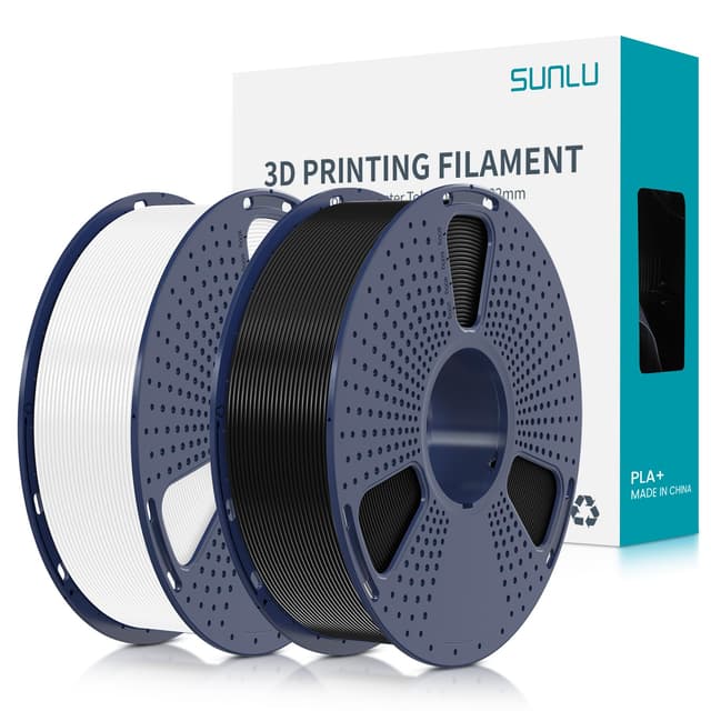 🌟SUNLU PLA+ Filament 1.75mm 2KG - Stärker belastbar & Maßgenau🌈