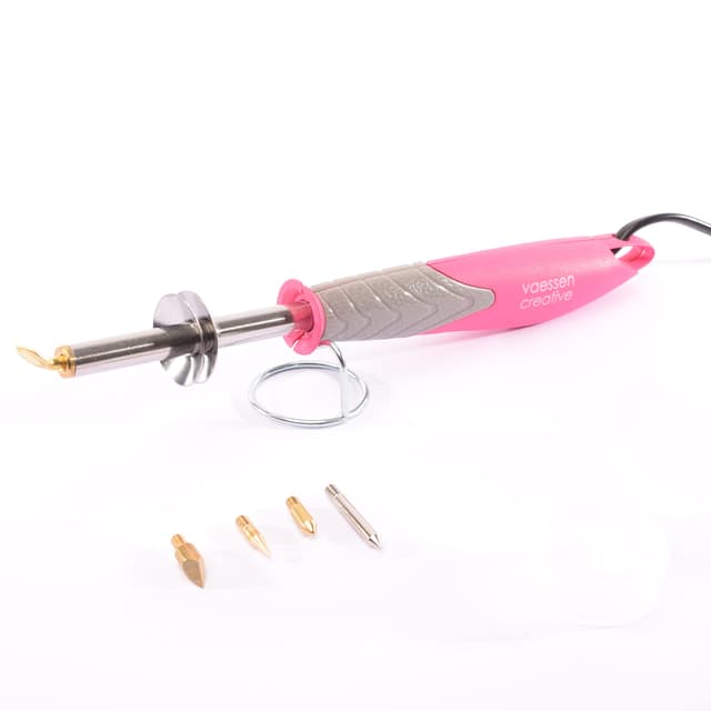 Vaessen Creative Brandmalkolben Deluxe Brandmalstift rosa 🔥🎨