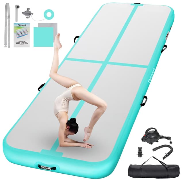 🤸 FBSPORT Airtrack Matte 400x100x10 cm - Gymnastikmatte für Zuhause und Outdoor 🌟