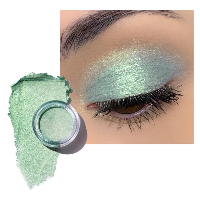 Oulac Glitzer Lidschatten Mintgrün | Hochpigmentiert & Wasserfest 💚🌟