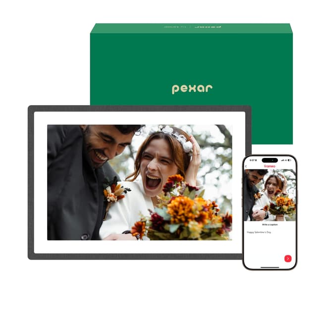 📸🎁 Pexar von Lexar Digitaler Bilderrahmen, FAZ Kaufkompass Testsieger 🏆