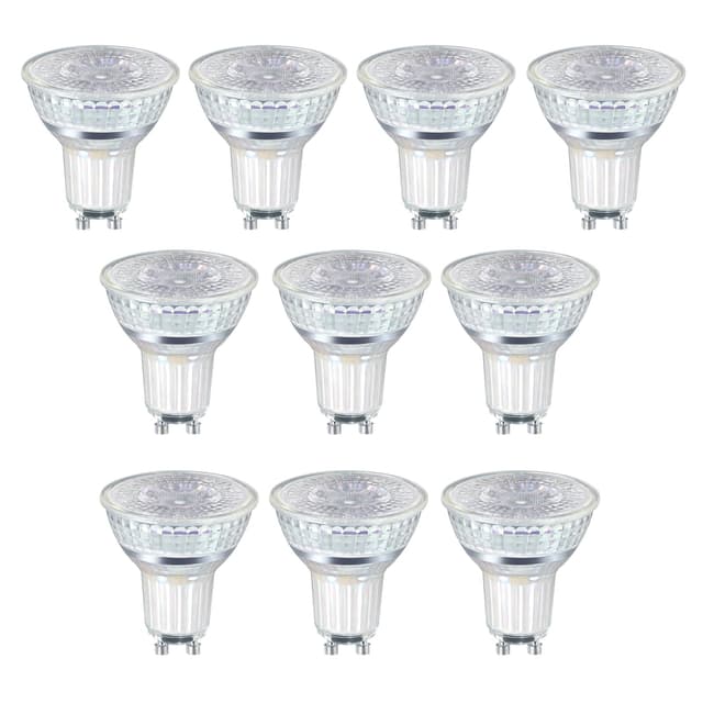 Linkind LED GU10 Lampe 35Watt Classic Glas 10 Stück