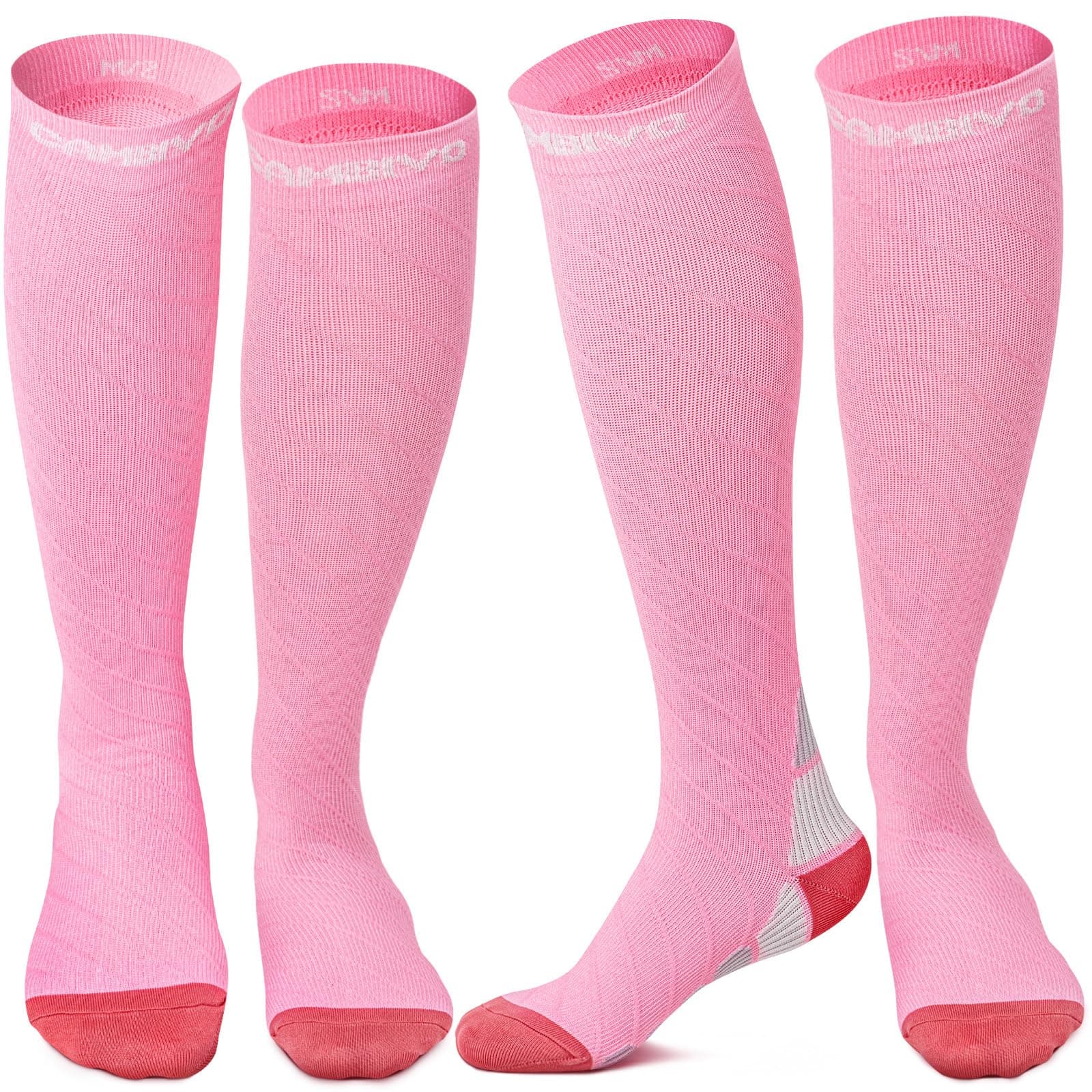 CAMBIVO Kompressionsstrümpfe Damen und Herren 2 Paar 🧦🏃‍♂️🚴‍♀️