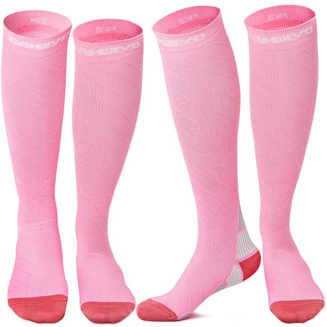 CAMBIVO Kompressionsstrümpfe Damen und Herren 2 Paar 🧦🏃‍♂️🚴‍♀️