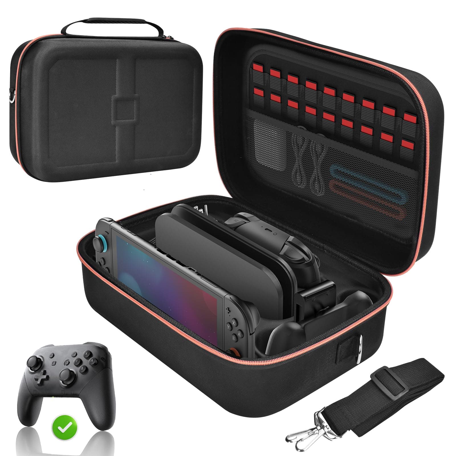 🎮 Gorixer Switch 2 All In One Tasche Kompatibel mit Nintendo Switch 1 or 2(2025) 🎒