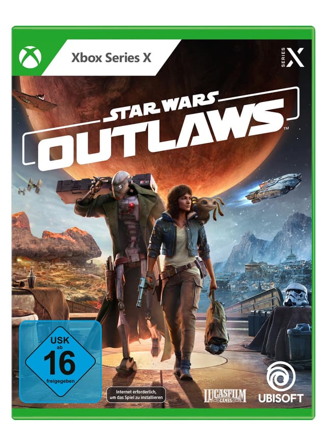 🌌🎮 Star Wars Outlaws [Xbox Series X] Xbox Series X Standard Edition - Abenteuer in der Galaxis! 🚀
