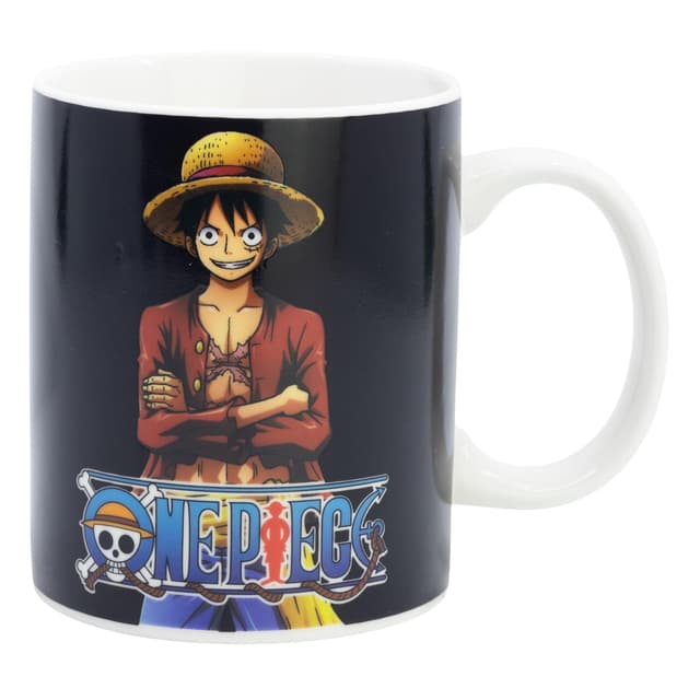 🌟 Angebot: One Piece Tasse mit Thermoeffekt Luffy 325 ml 🌟