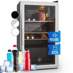 🍺 Klarstein Mini Kühlschrank mit Glastür - 80 Liter Bier 🍻