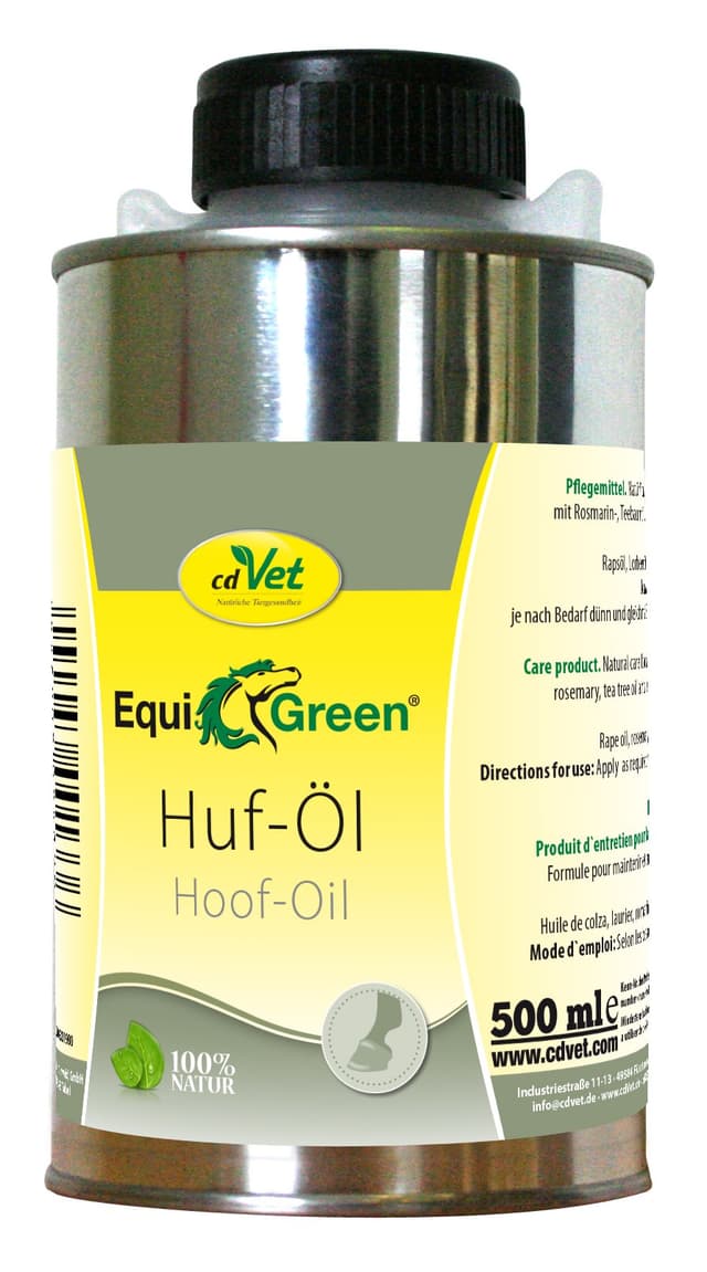 🐴🌿 EquiGreen Huf-Öl 500ml 🌿🐴 - Pflegendes Naturprodukt für Pferde