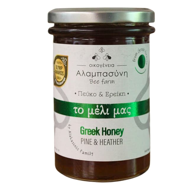 Alabasinis Family Griechischer Kiefern- und Heidekrauthonig 400g 🍯🌿