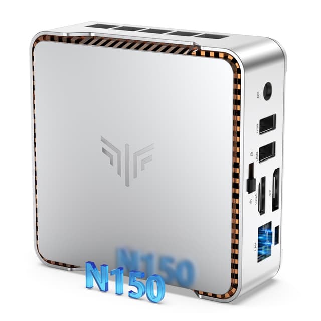 NiPoGi E2 Mini PC 16 GB DDR4 1024 GB M.2 SSD | Intel Twin Lake N150 Mini Desktop Computer