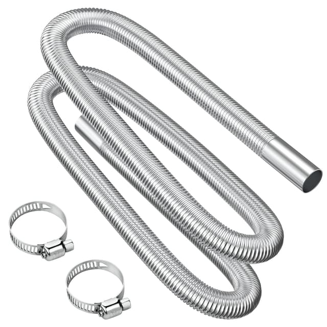 URAQT Abgasrohr Standheizung, Edelstahl Metallschlauch Diesel 200CM 🤺