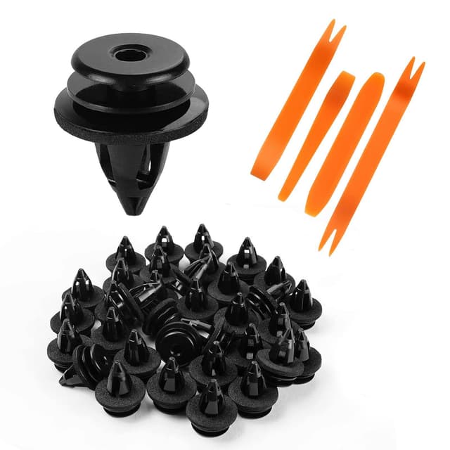 50 Stücke URAQT Auto Befestigung Clips Set 🚔