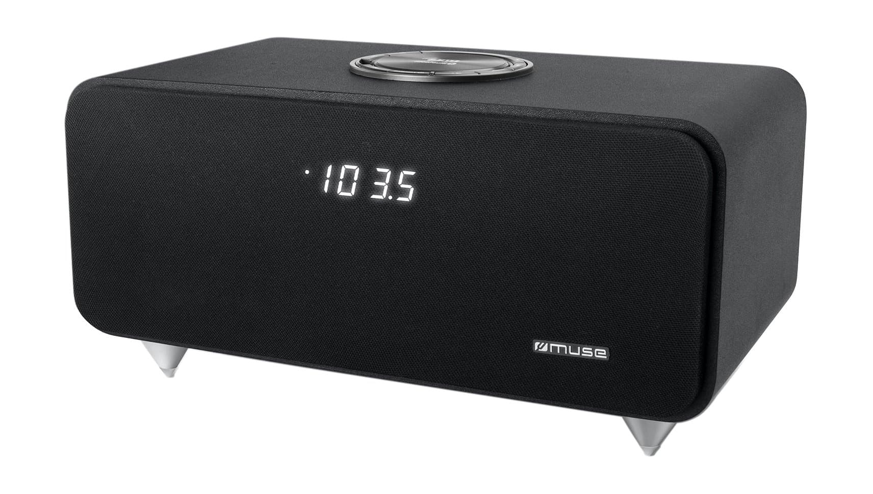 🔊 Muse M-620 BT Bluetooth-Lautsprecher mit Radio in Holzgehäuse 🎶