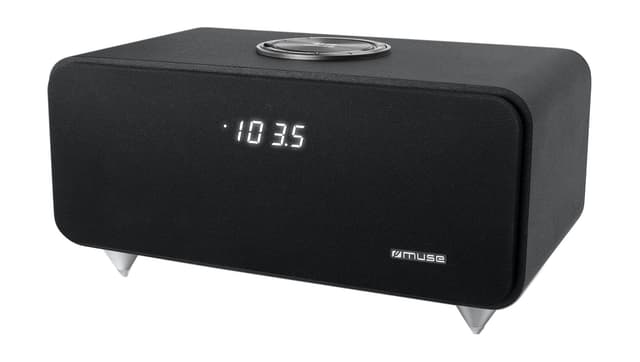 🔊 Muse M-620 BT Bluetooth-Lautsprecher mit Radio in Holzgehäuse 🎶