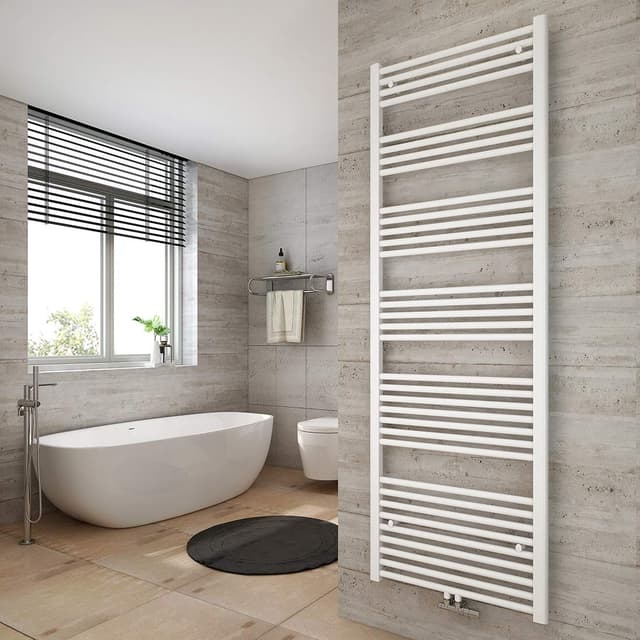 Heilmetz Weiß BadHeizkörper 60 x 180 cm Handtuchtrockner 🛁🔥