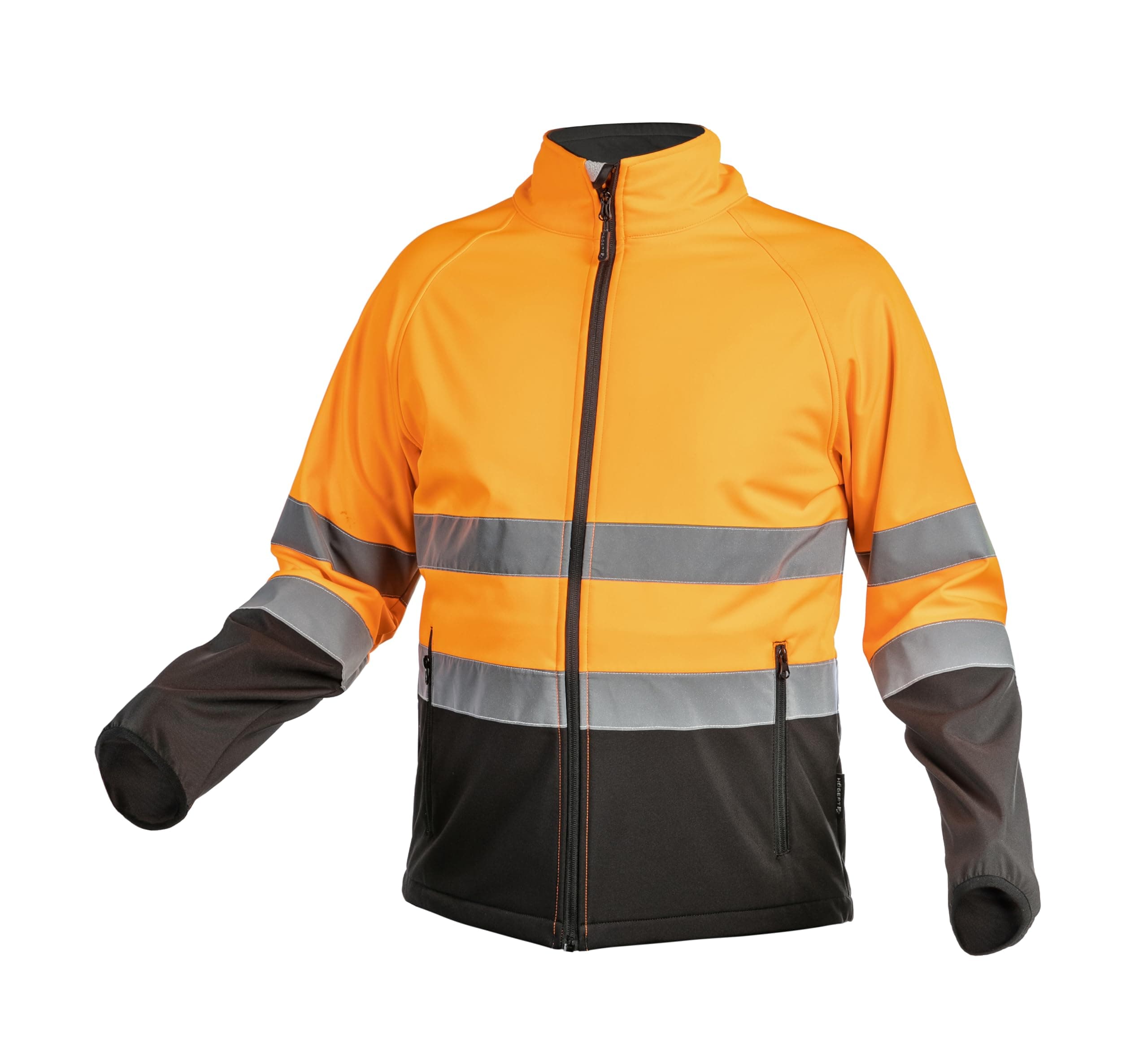 Högert Softshell Warnschutzjacke "Exter" Klasse 2 S Orange 🧥🌧️