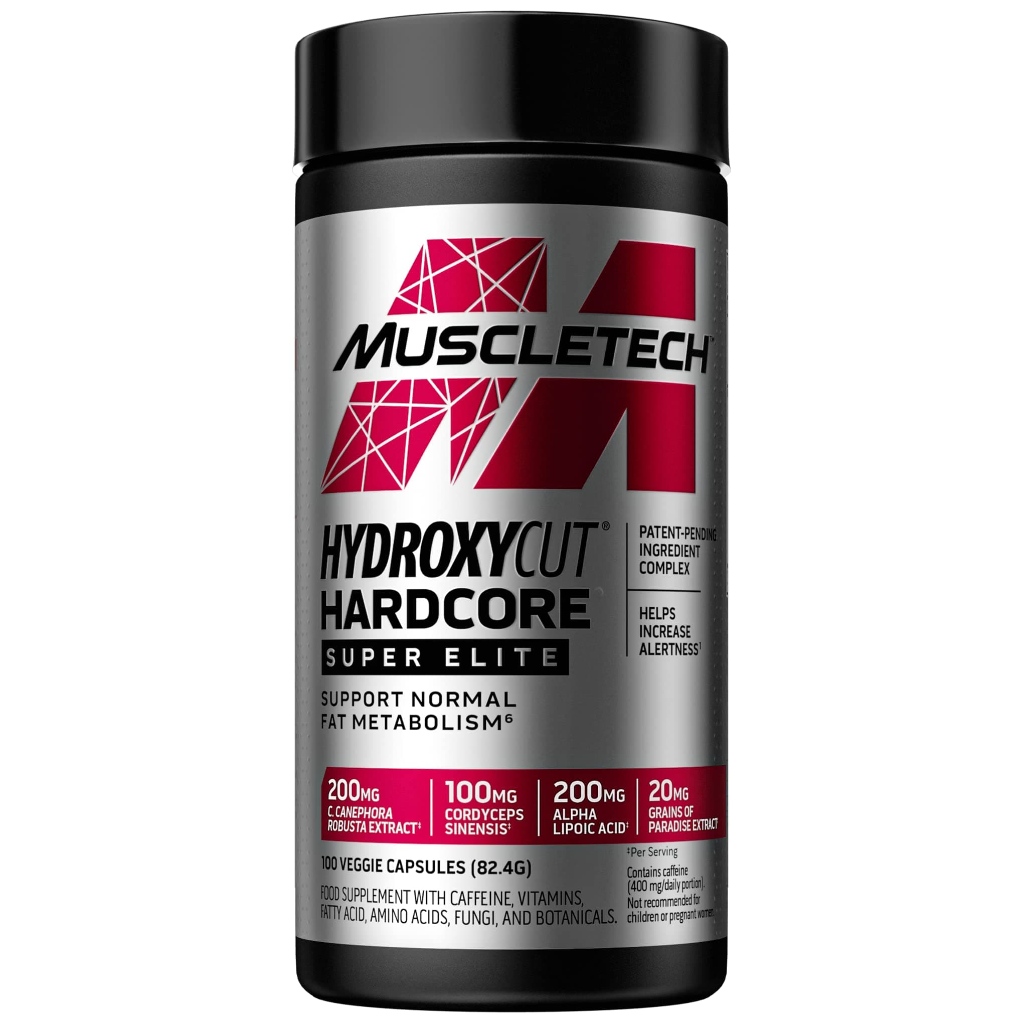 MuscleTech Hydroxycut Hardcore Super Elite | Unterstützen den Fettstoffwechsel ⚡️🏋️‍♂️