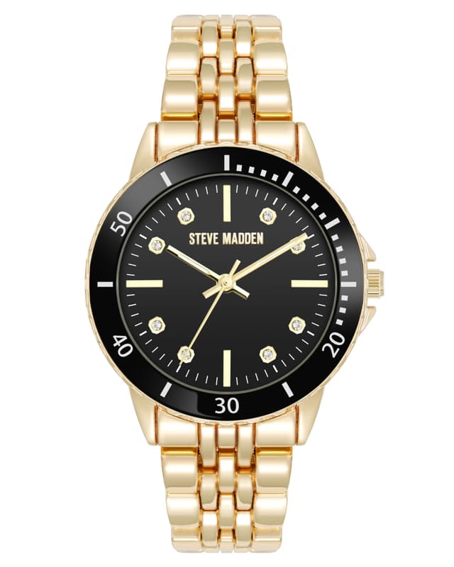 🌟 Super Deal: Steve Madden Frauen Kristallarmband Uhr 🌟