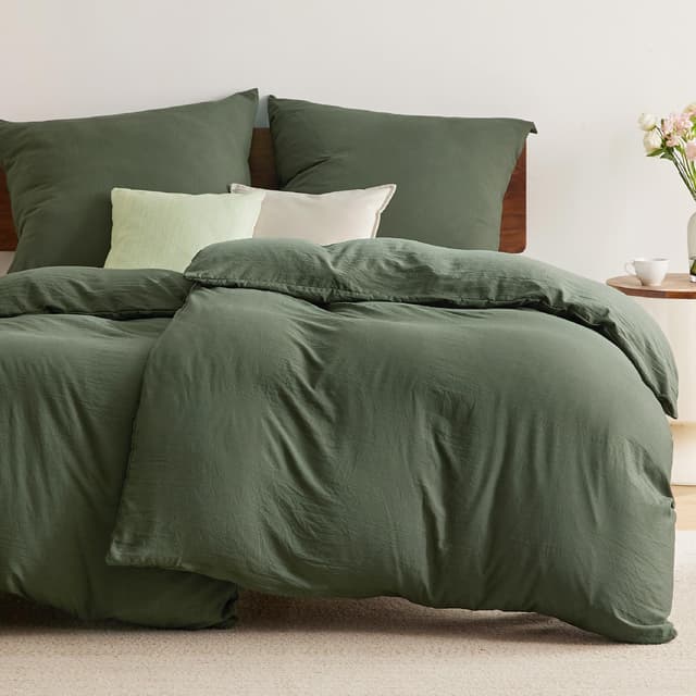 BEDSURE Bettwäsche 135x200 4teilig Bettbezug - Weiche Baumwollähnlich Bettwäsche-Set 😴🌿🔝