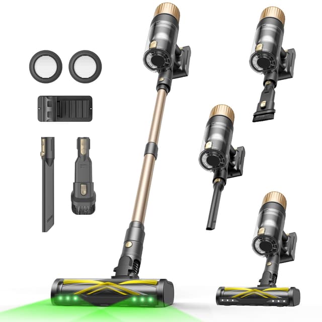 🌟 Super Deal! Ultenic U15 Akku Staubsauger: 50000Pa/ 65Min Laufzeit 🌟