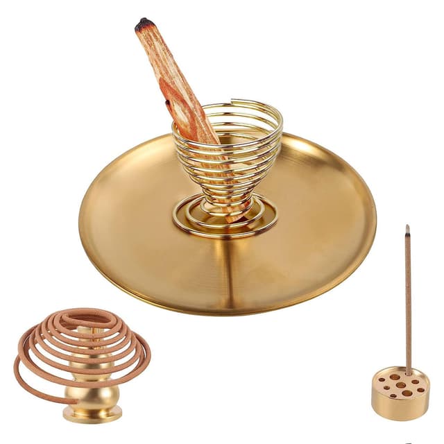 🕯️ 3 Stück Räucherstäbchen Halter Set 🕉️