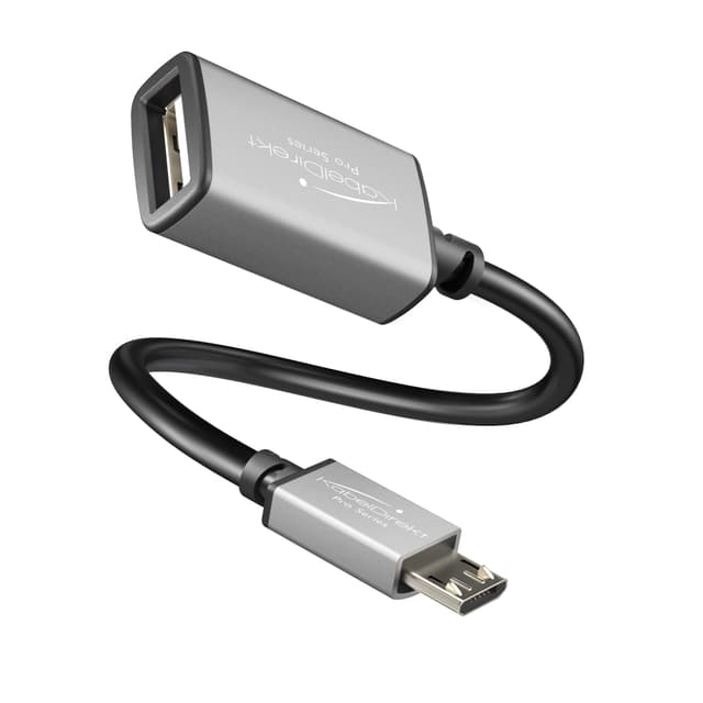 KabelDirekt - OTG Adapter - 0,15m 📱🔌