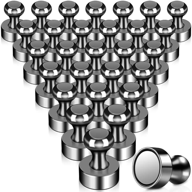 Starke Magnete Schwarz Neodym Magnete Extra Stark - 28stk