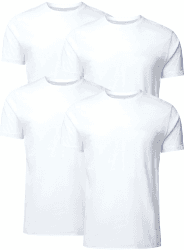 Angebot: FULL TIME SPORTS® Tech 6Er-Pack Sortierte Kurzärmlige, Freizeit Oberteile, Multipack, Herren-T-Shirts