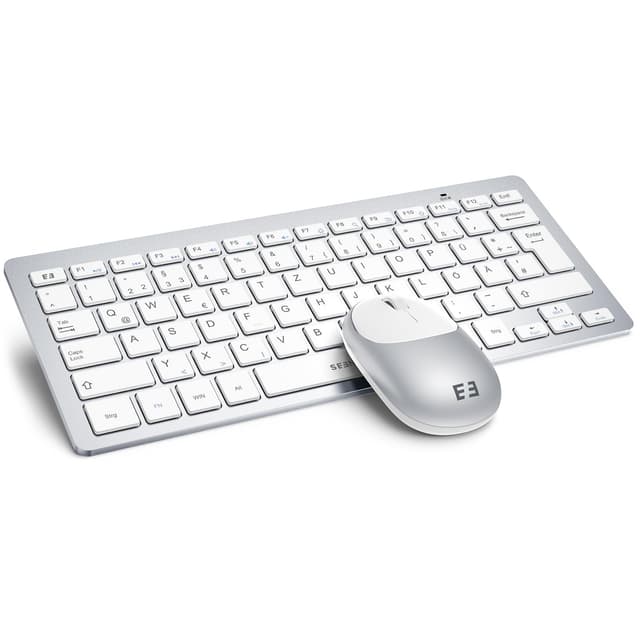 Seenda Funktastatur mit Maus - Kabelloses Set für PC/Laptop/TV 🖱️