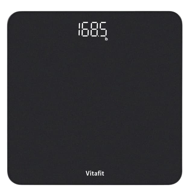 Vitafit Personenwaage Digital 🌟 Hohe Genauigkeit 🌟 LED-Anzeige 🌟