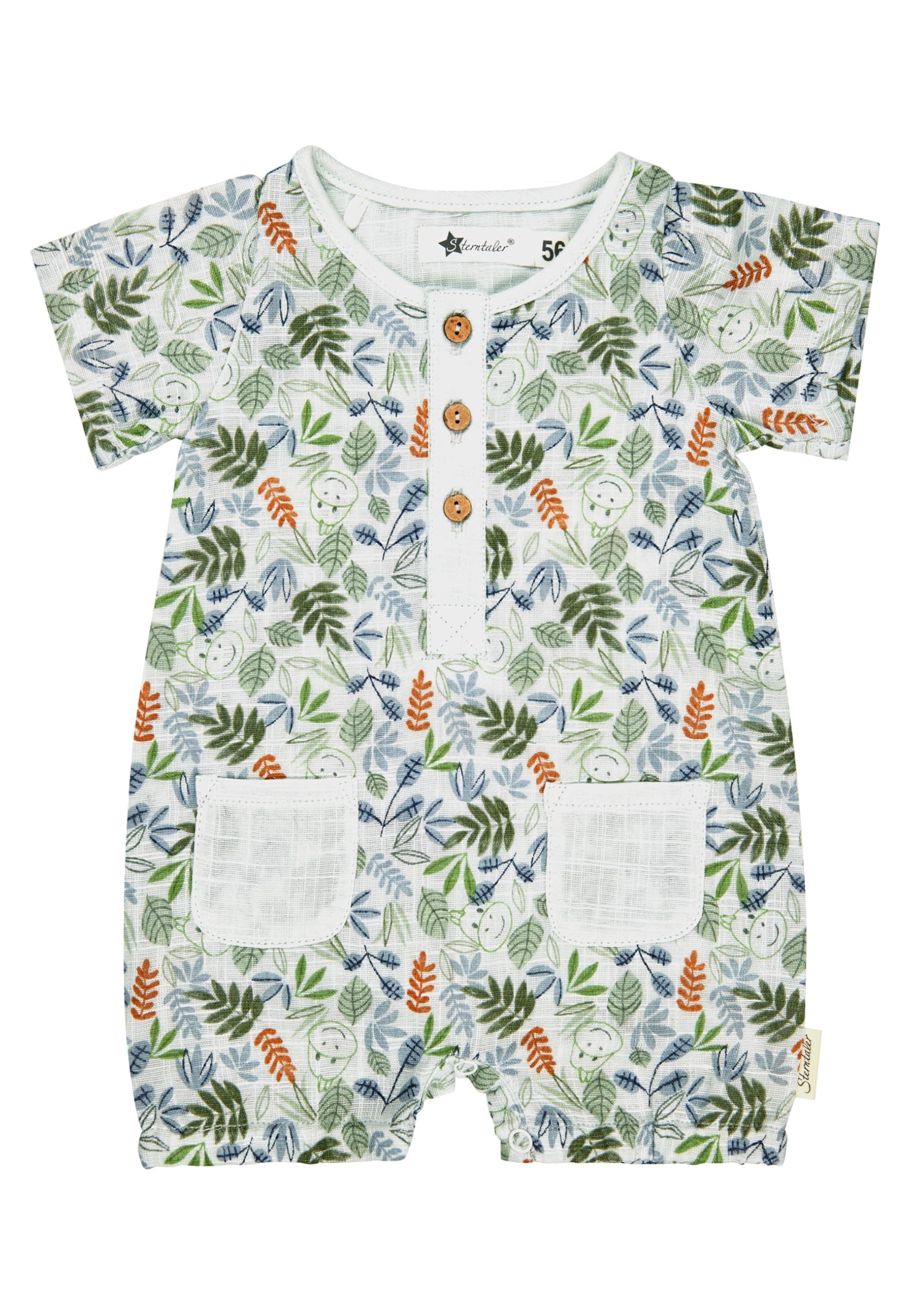 Sparen Sie 8,93€ auf Sterntaler Playsuit Blätter! 🌿👶