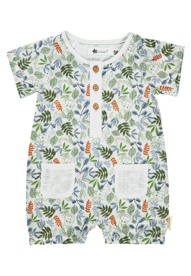 Sparen Sie 8,93€ auf Sterntaler Playsuit Blätter! 🌿👶
