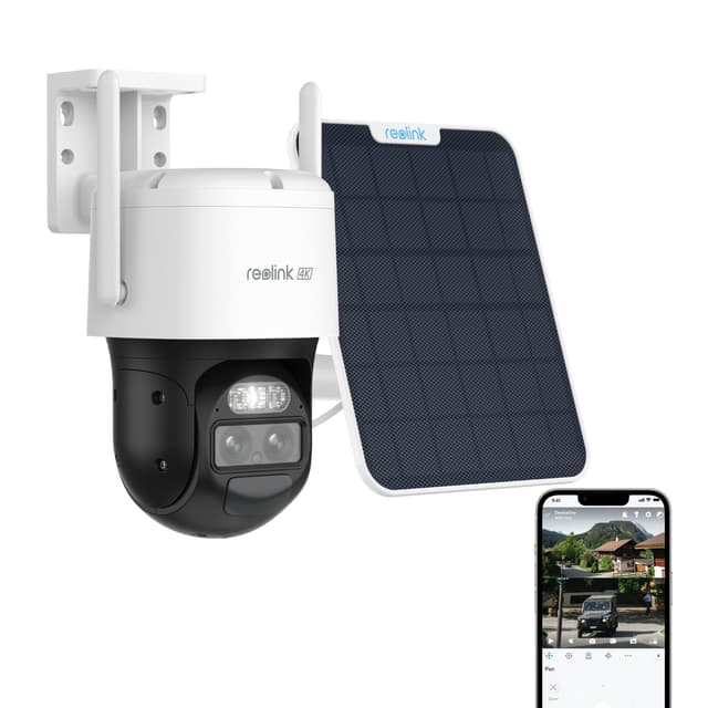 Reolink 4K PTZ Überwachungskamera Aussen Akku 📷🔋🌞