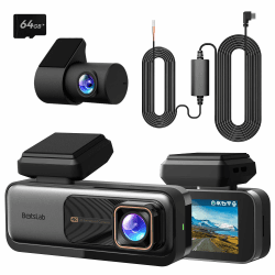 BOTSLAB Dashcam Auto Vorne Hinten 4K+2K mit GPS WiFi und Hardwire-Kit 🚗📹