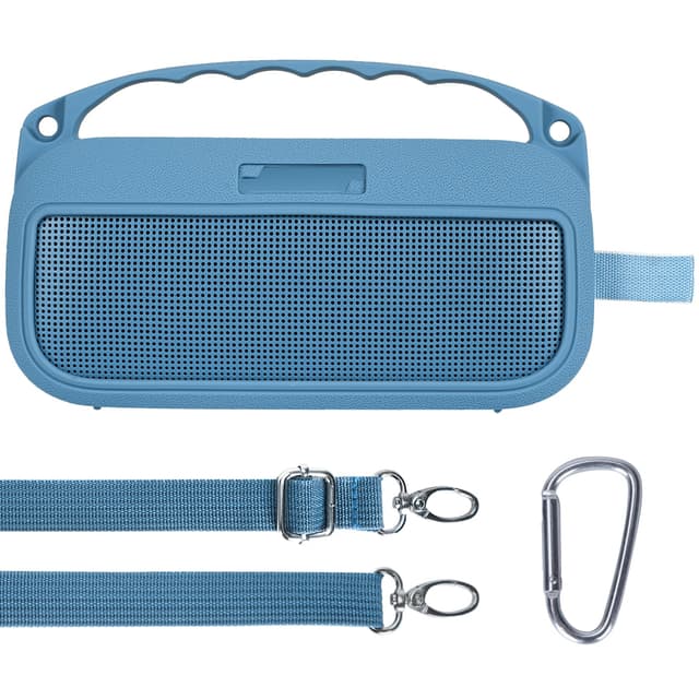 Lebakort Silikonhülle Tragetasche Case für Bose SoundLink Flex Lautsprecher