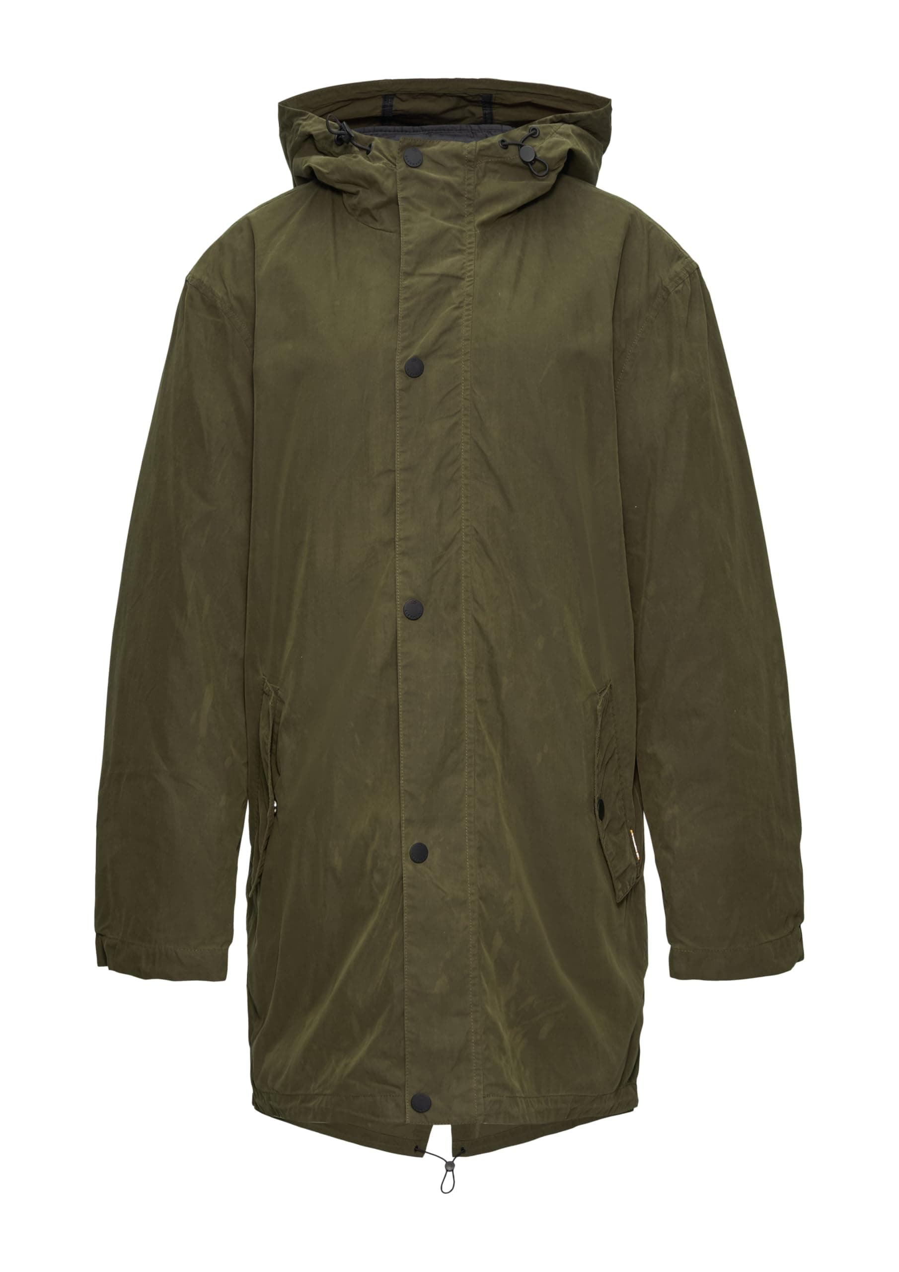 🌟 Mega Deal! QS Parka mit herausnehmbarem Innenfutter M Olivgrün 🧥