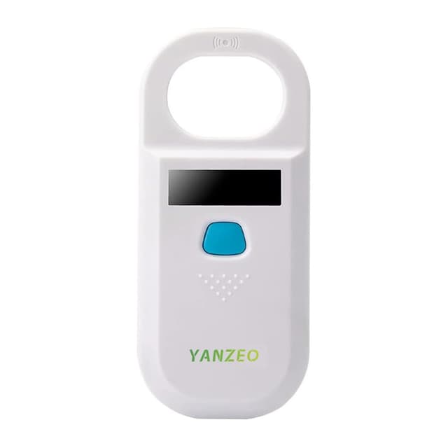 Yanzeo Haustier Mikrochip Scanner - RFID EMID Tier Handlesegerät