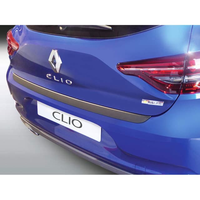 🚗 RGM ABS Heckstoßstangenschutz für Renault Clio V 5-türer 2019- in Mattschwarz 🛡️