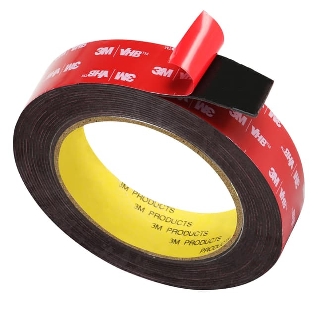 Doppelseitiges Klebeband, Extra Stark Klebend, 3M-VHB Schaumstoffband