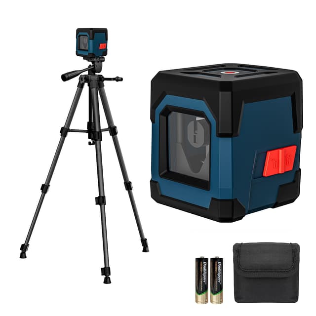 Angebot: Laser Wasserwaage mit 1,2m Eisenstativ 🛠️