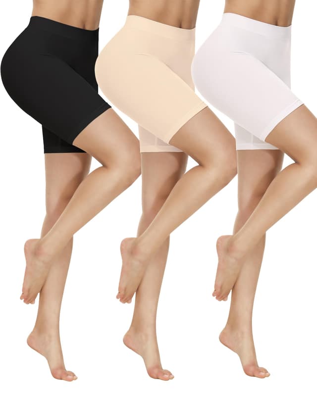 🌟 Yeblues Radlerhose Damen Kurz Hose 3er Pack 🚴‍♀️