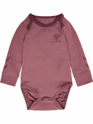 👶🌸 Hummel Baby - Mädchen Hmlmaule Body L/S BODYSTOCKING 62 ROSE BROWN Deal!